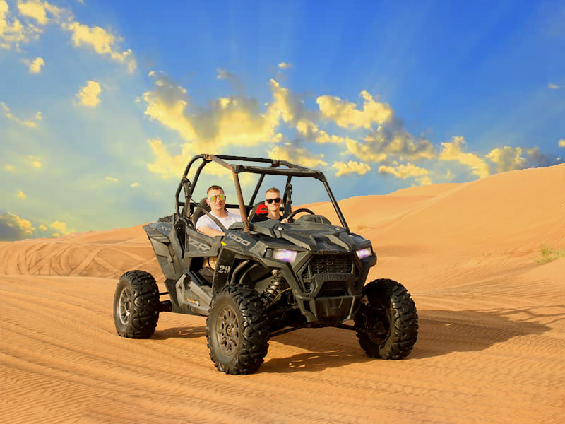 Double Seat Dune Buggy Qatar | Double Seat Buggy Ride with 40% Discount