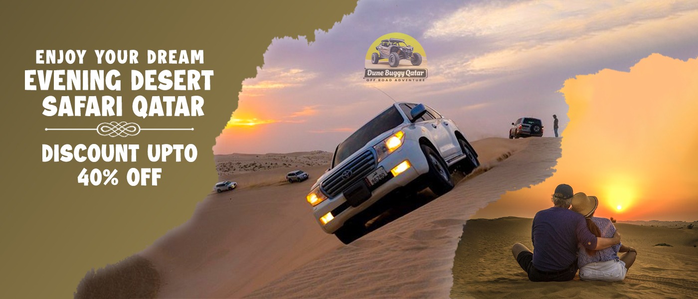 Evening desert safari qatar page banner