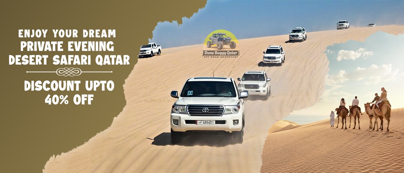 private desert safari qatar banner