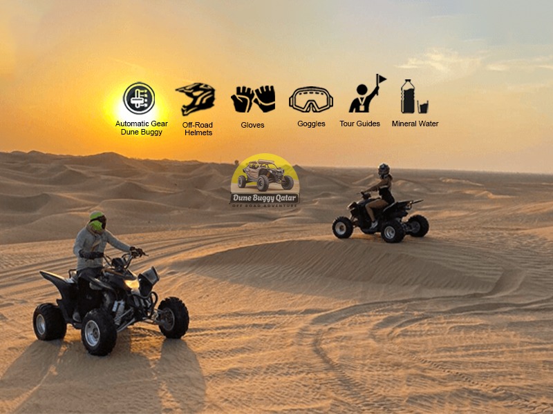 single seat open desert quad biking gear