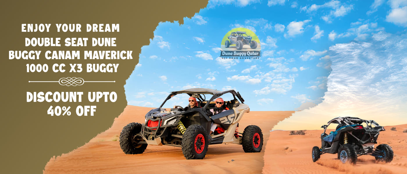 Double Seat Can Am Maverick 1000CC Buggy Qatar